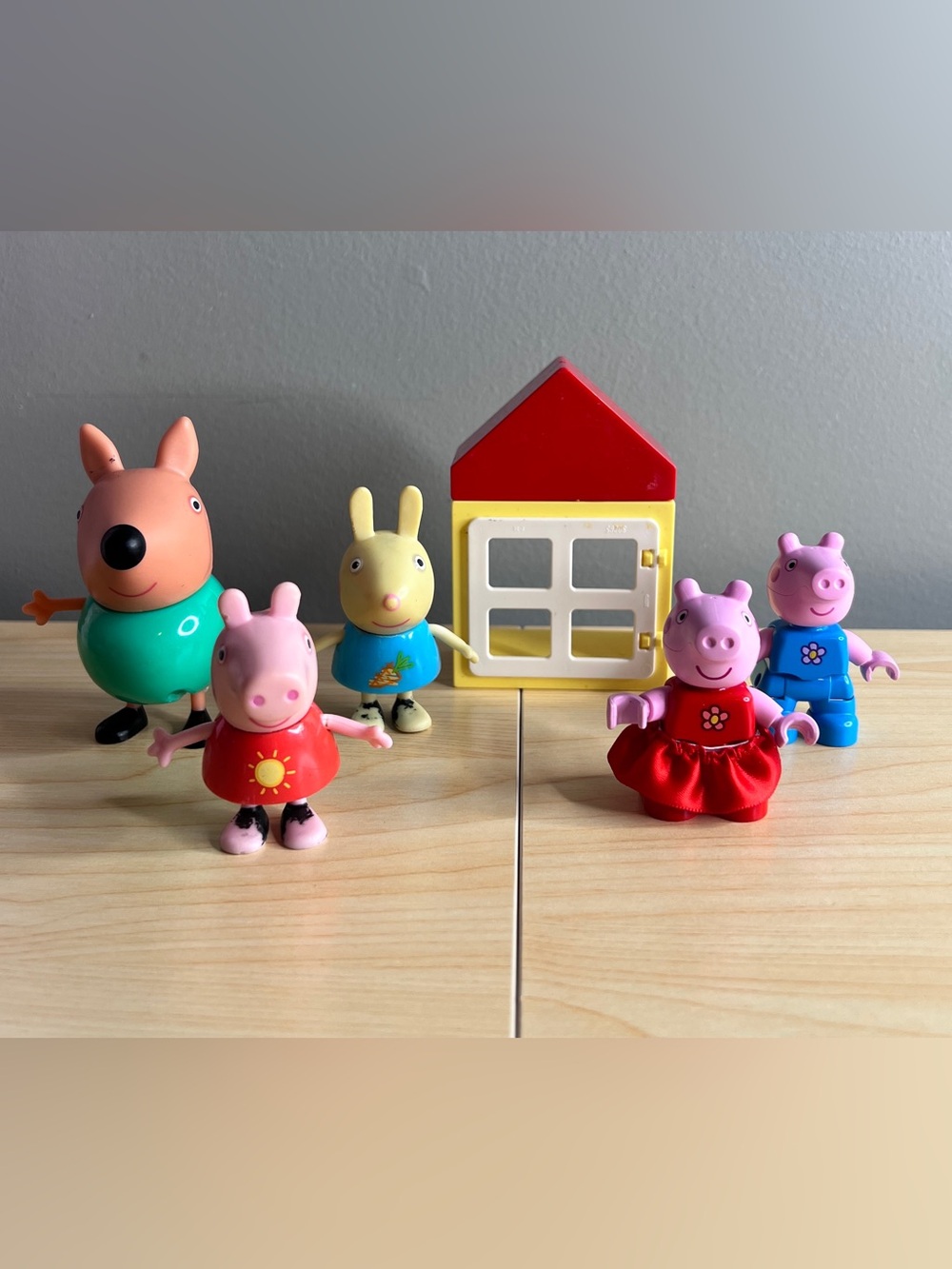 Set of Peppa Pig Figures